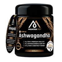 MOUNTAINDROP - Ashwagandha + Shilajit + Honey - 350 gram